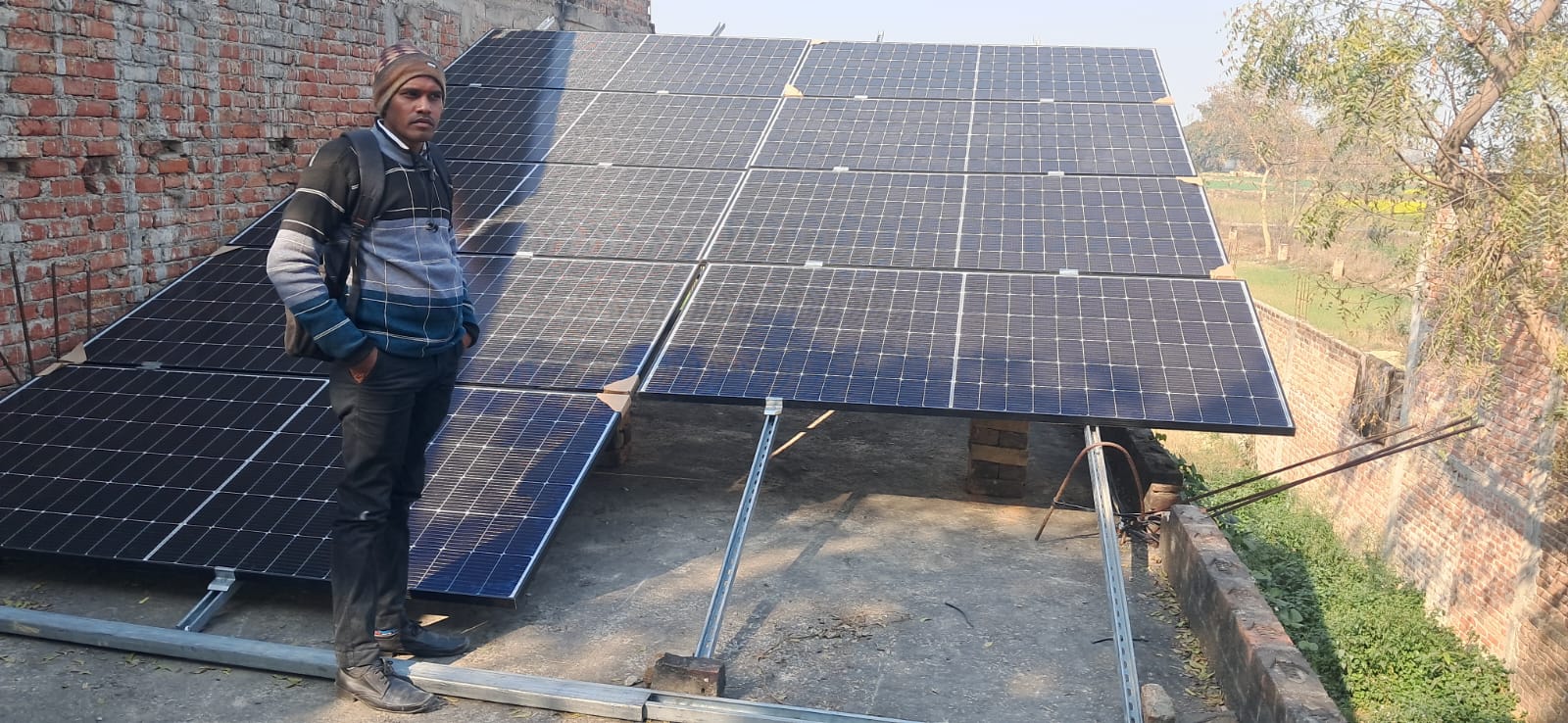 Farm Solar Installation